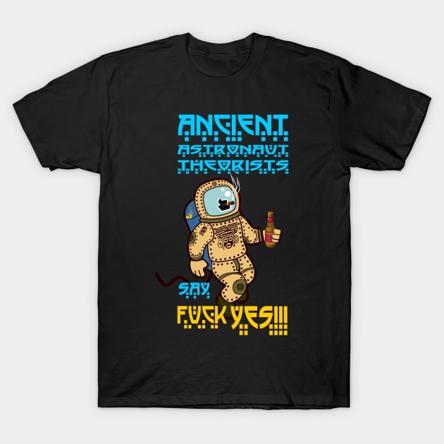 Ancient Astronaut T-Shirt by HelenaCooper